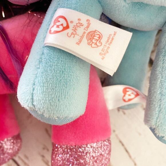 TY My Little Pony Plush Set of 4 - Picture 9 of 9